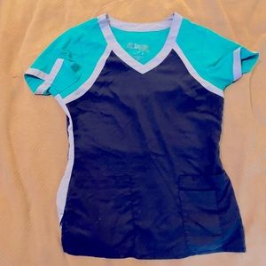 Grey’s anatomy active scrub top size small